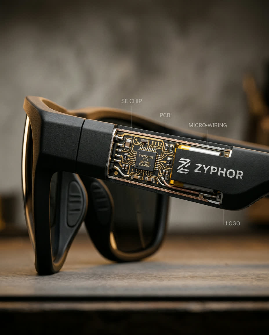 Zyphor internal technology cutaway